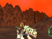 Kennethina sur son tigre !